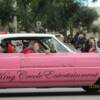 Bay Area’s #1 Elvis Impersonator Rick Torres and his Pink Caddy performing the various services provided such as the Pink Caddy Cruise “Take a ride with Elvis!”and the Pink Caddy Concert 2000 watts of pure Elvis! The Car is the sound system! All runs off an internal power source.